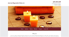 Desktop Screenshot of massagetherapyga.info